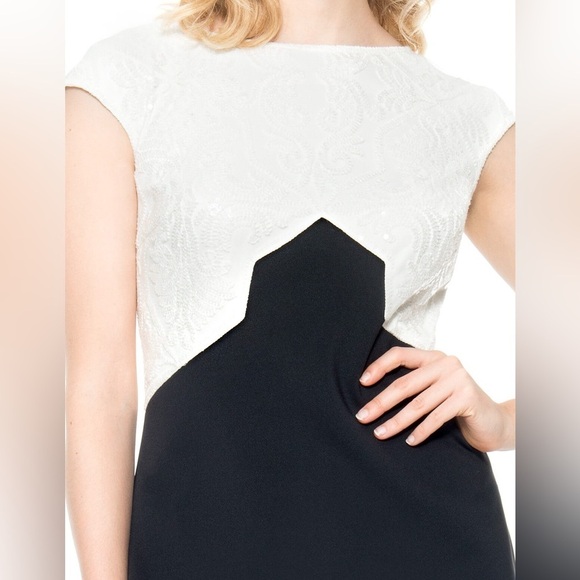 Tadashi Shoji parula Sequin neoprene dress XXL - Picture 10 of 10